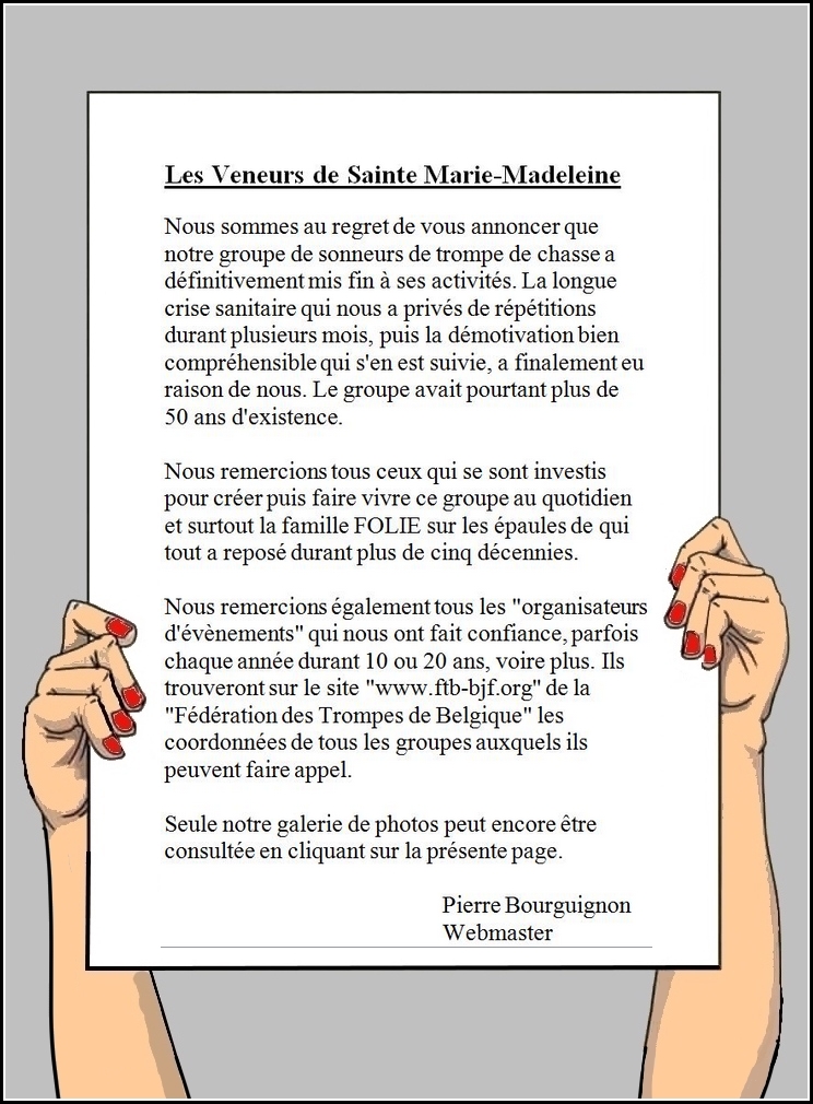 Veneurs de Sainte Marie-Madelein